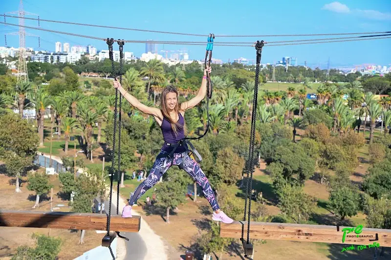 סקי טאון - החבלים בגני יהושע בגני יהושע — בילוי משפחתי עם ילדים