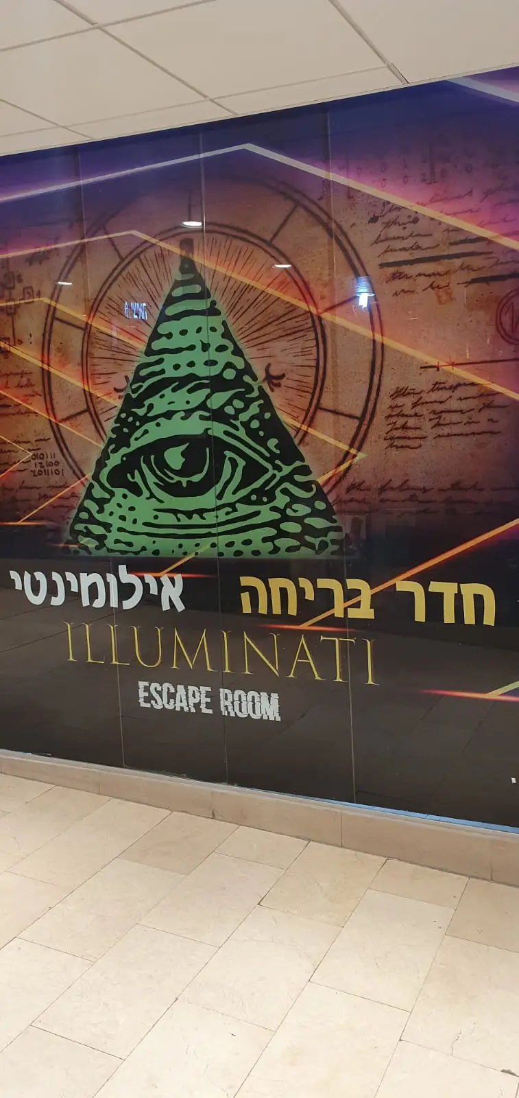 אילומינטי - חדר בריחה דיזנגוף סנטר בתל אביב-יפו — בילוי משפחתי עם ילדים