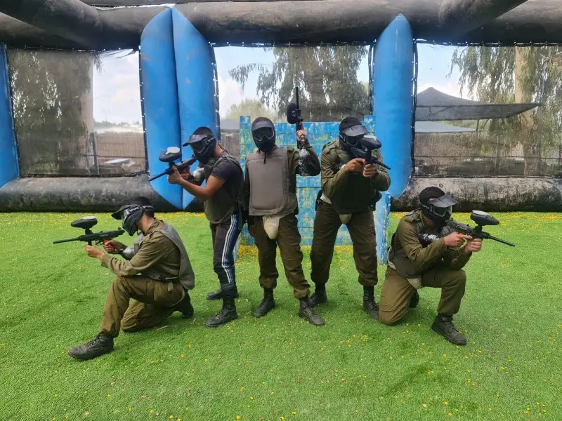 פיינטבול ישראל - בית ברל בדרום השרון — בילוי משפחתי עם ילדים